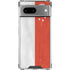 Singapore Flag Distressed Google Pixel 8a Clear Case